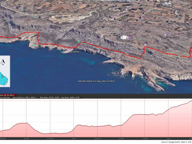 Għar Lapsi (Għar Ħanex Window)